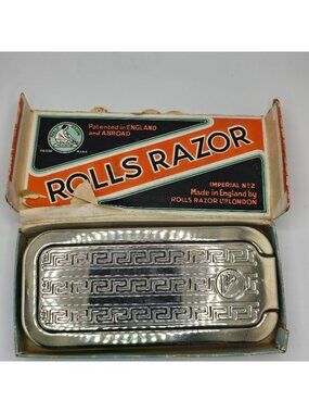 Vintage Rolls Razor Imperial No 2 Safety Razor Box Best Sheffield Steel England